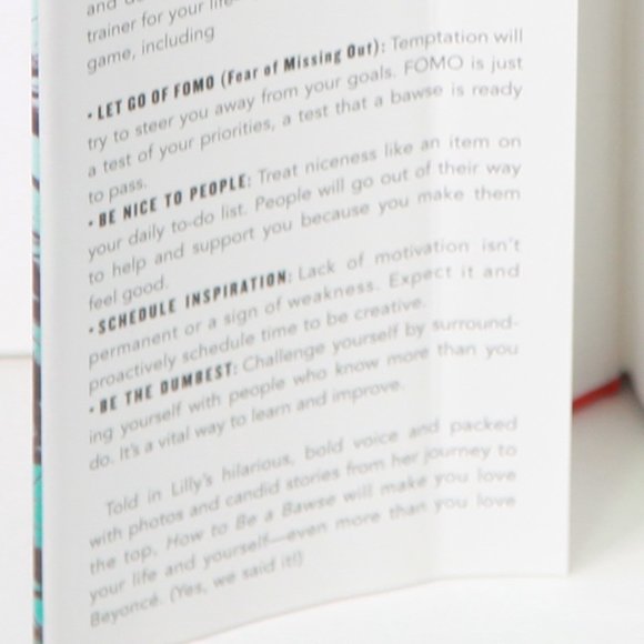 How to Be A Bawse Hardcover by Lilly Singh - Inspiring - Picture 5 of 5